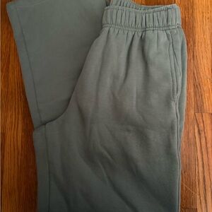 Cozy Slate Green Sweatpants